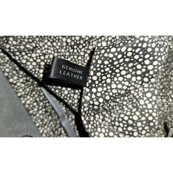 Loeffler Randall Gray Hobo Suede Black Studded Shoulder Crossbody Bag - Picture 16 of 16